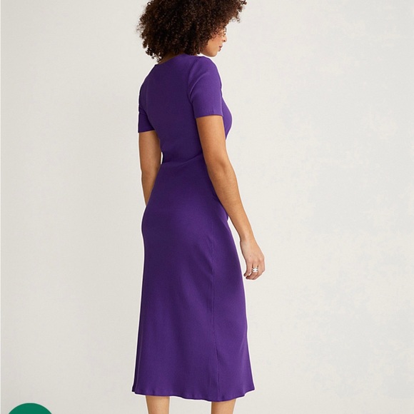 Ribbed jersey sheath dress - Picture 3 of 6